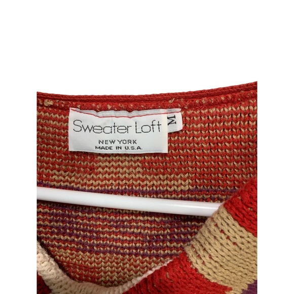 Sweater Loft Artesania Navajo Western wear Style Sweater  Pre-Owned #1349 - Picture 4 of 4